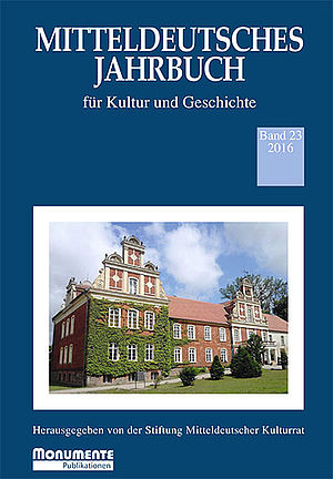 Mitteldeutsches Jahrbuch 2016 Band 23