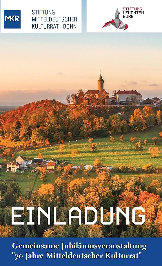 Jahrestagung 2025 „70 Jahre MKR“ der Stiftung Mitteldeutscher Kulturrat in Kooperation mit der Stiftung Leuchtenburg
